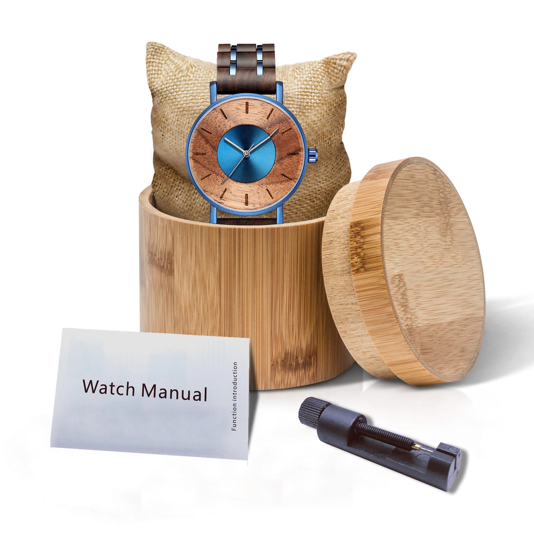 COBALNUT - Men Wood Watch