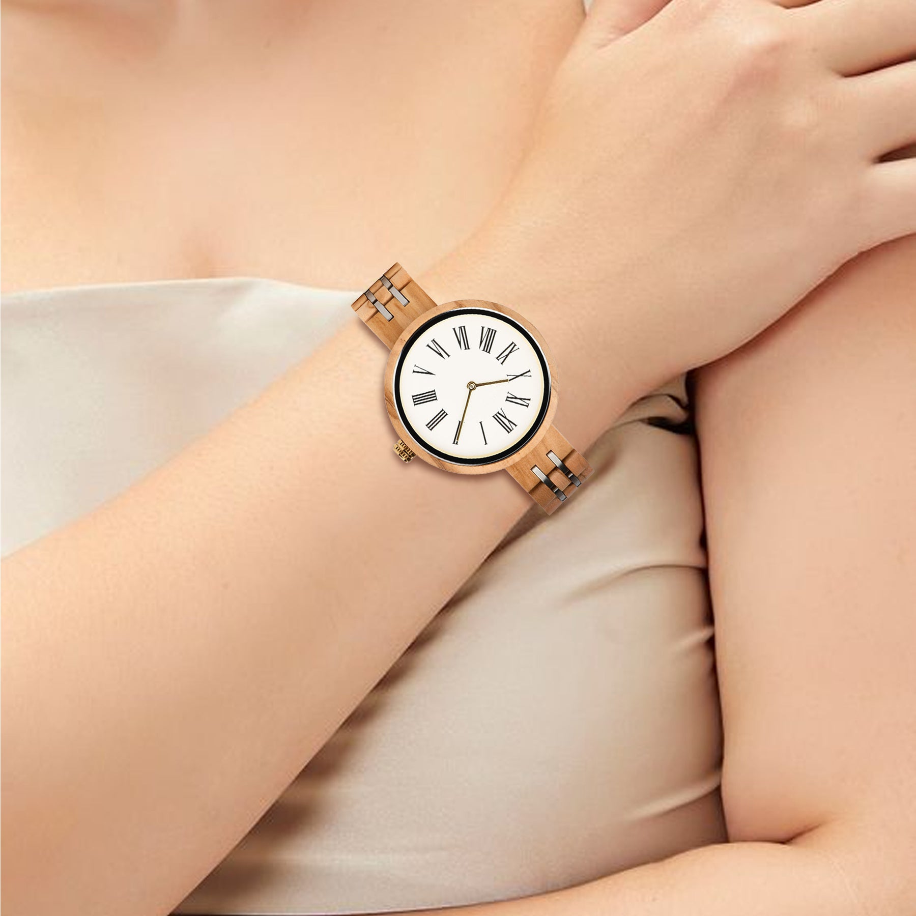 OLIVELLE - Women Wood Watch
