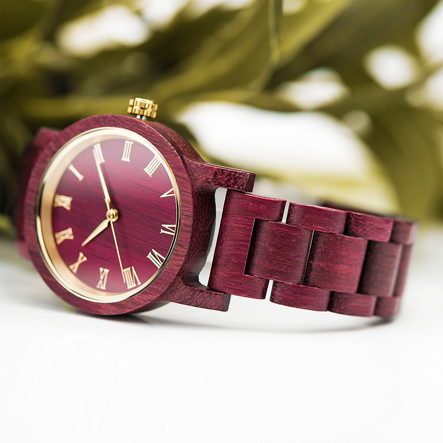 VERMELLE - Women Wood Watch