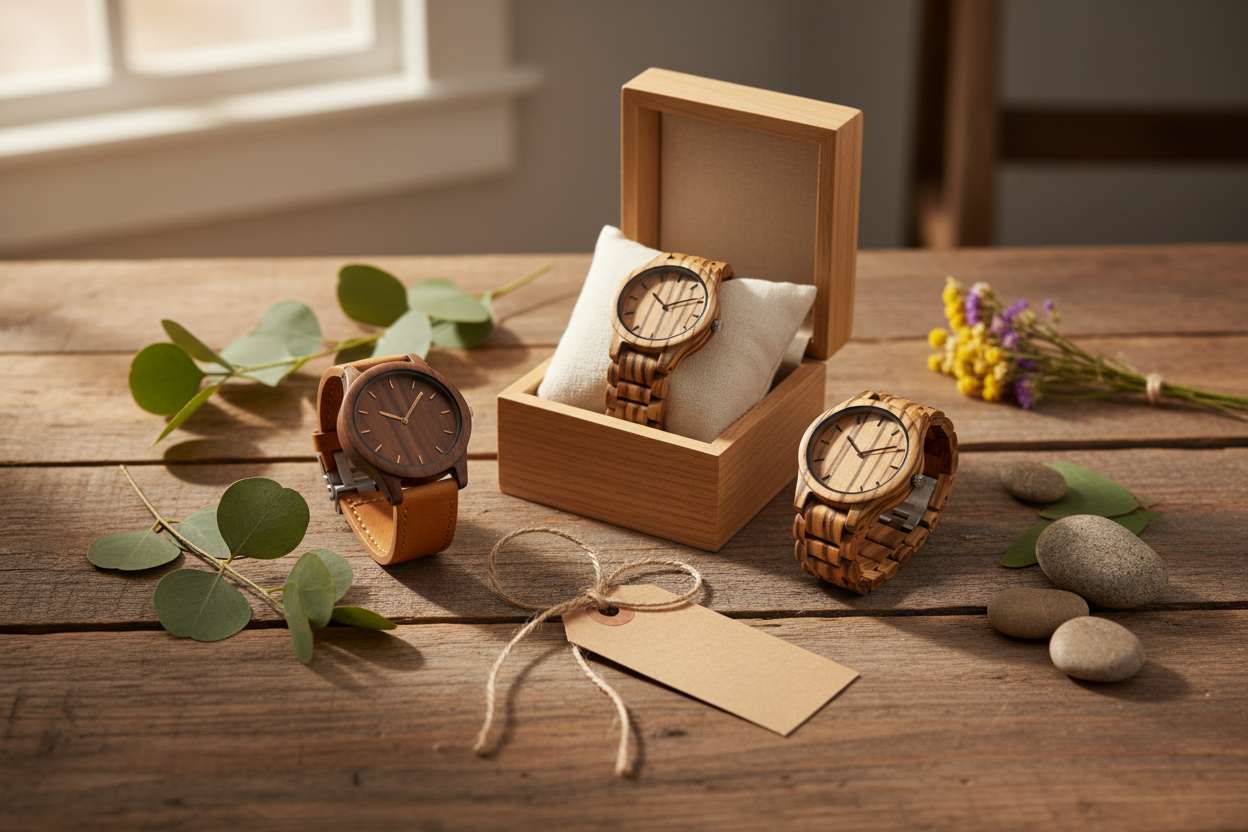 The Perfect Eco-Friendly Gift: Personalized Wooden Watches That Tell More Than Time