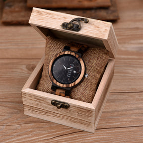 ZENITHAL - Men Wood Watch