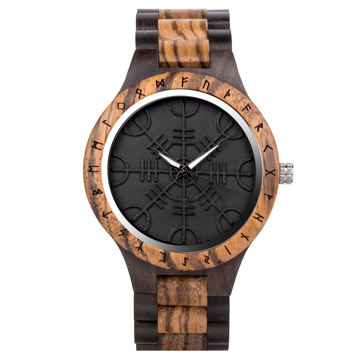ZEBRATHAR - Men Wood Watch