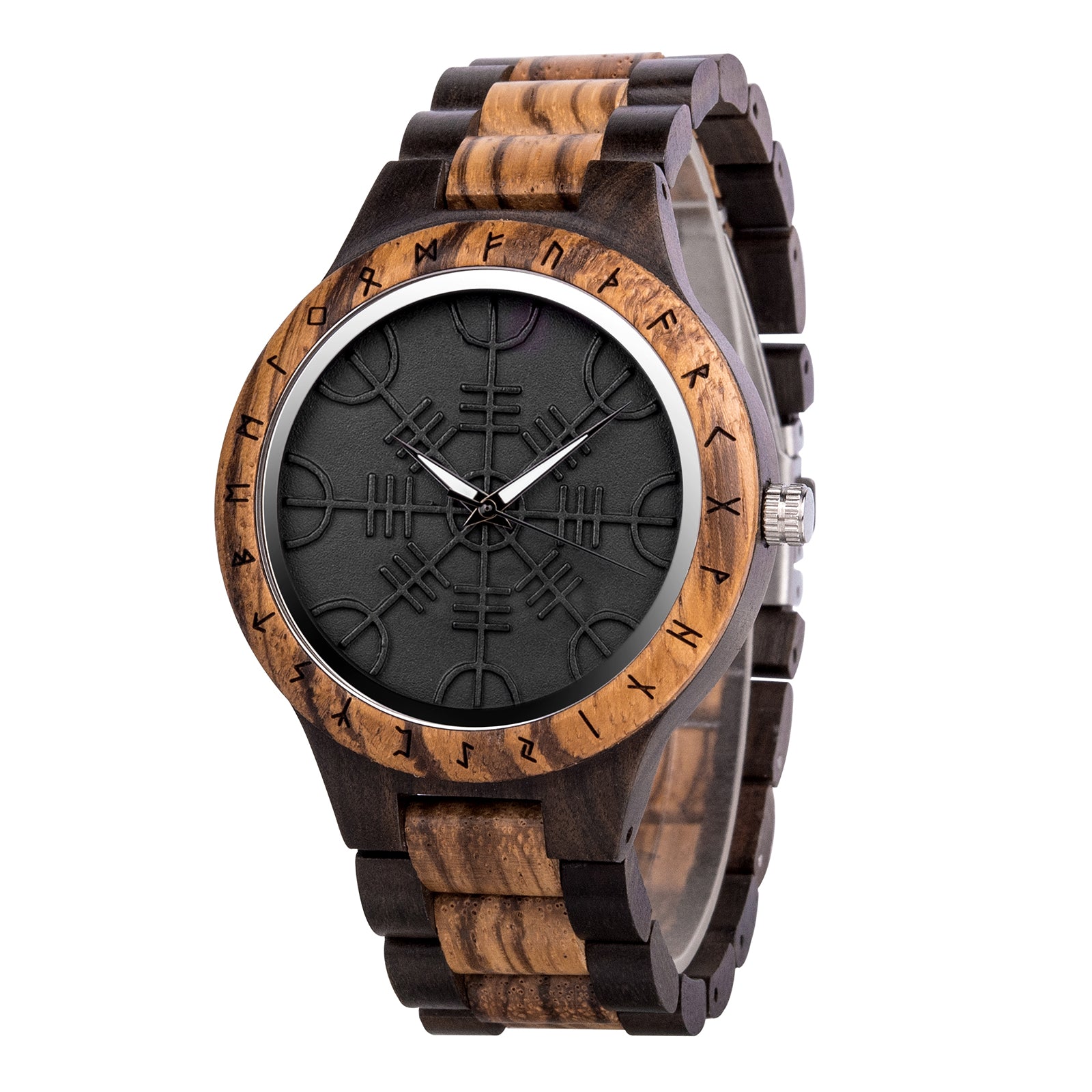 ZEBRATHAR - Men Wood Watch