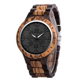 ZEBRATHAR - Men Wood Watch