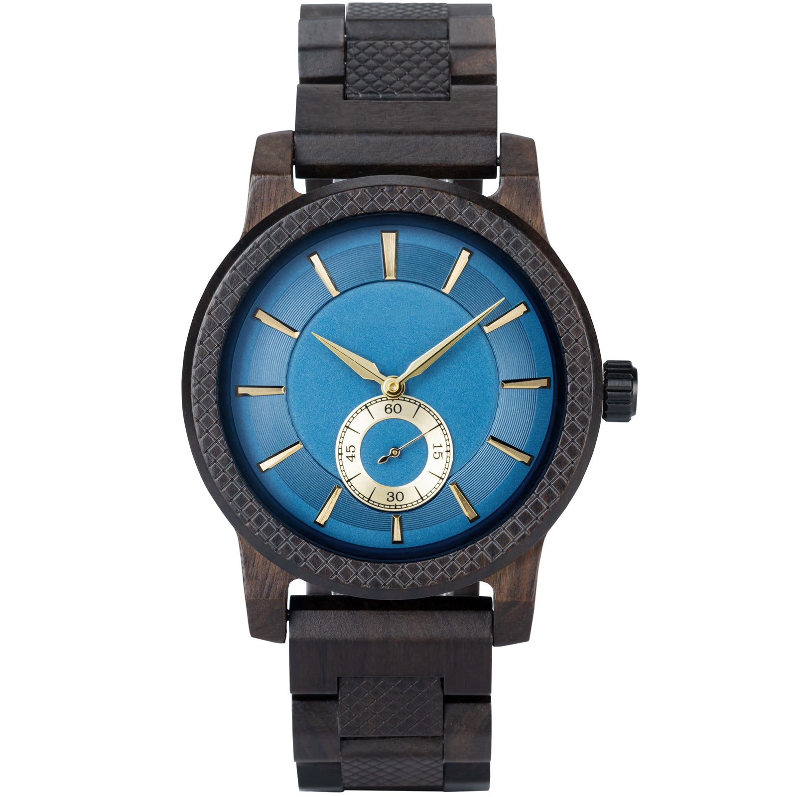CERULEAN - Men Wood Watch