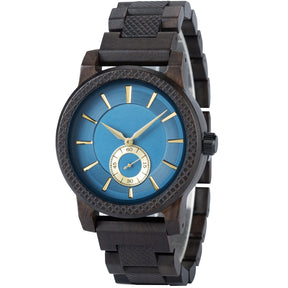 CERULEAN - Men Wood Watch