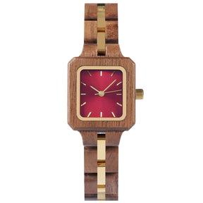 QUADRELLE - Women Wood Watch