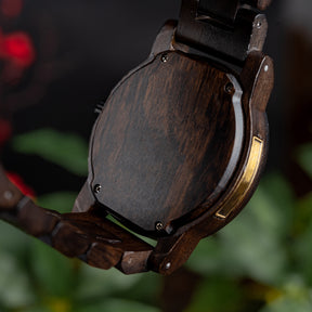 CERULEAN - Men Wood Watch