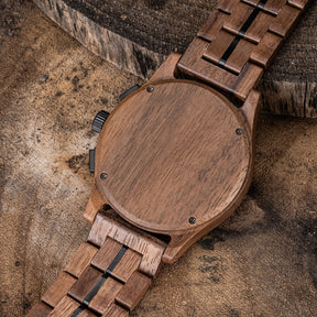 WALNUTRIX - Men Wood Watch Chronograph