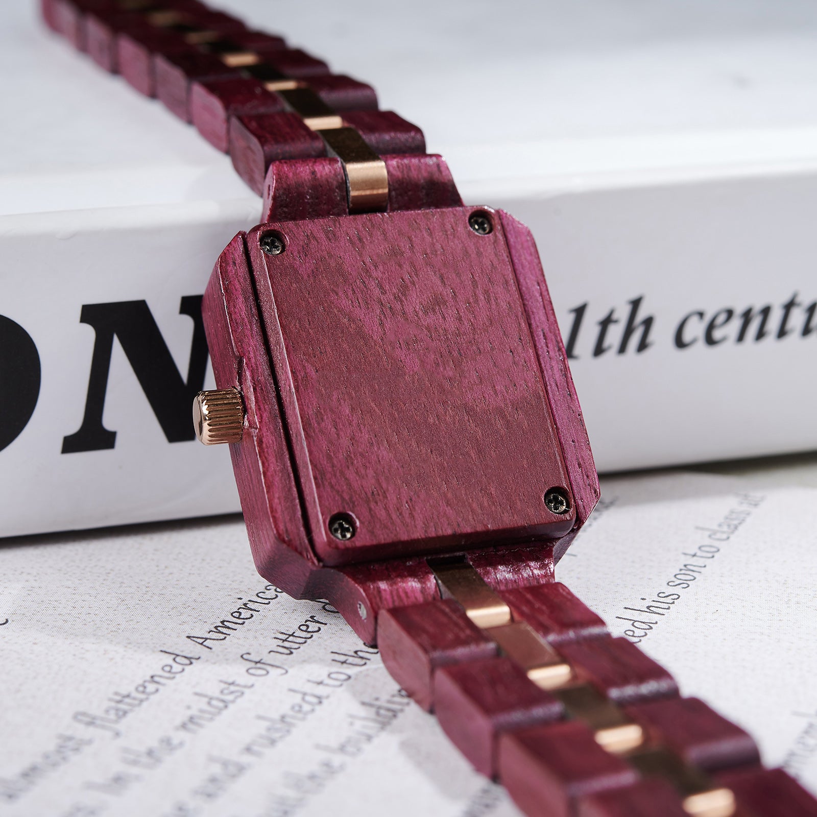 SILVRA - Women Wood Watch