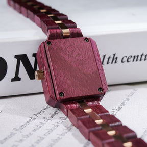 SILVRA - Women Wood Watch