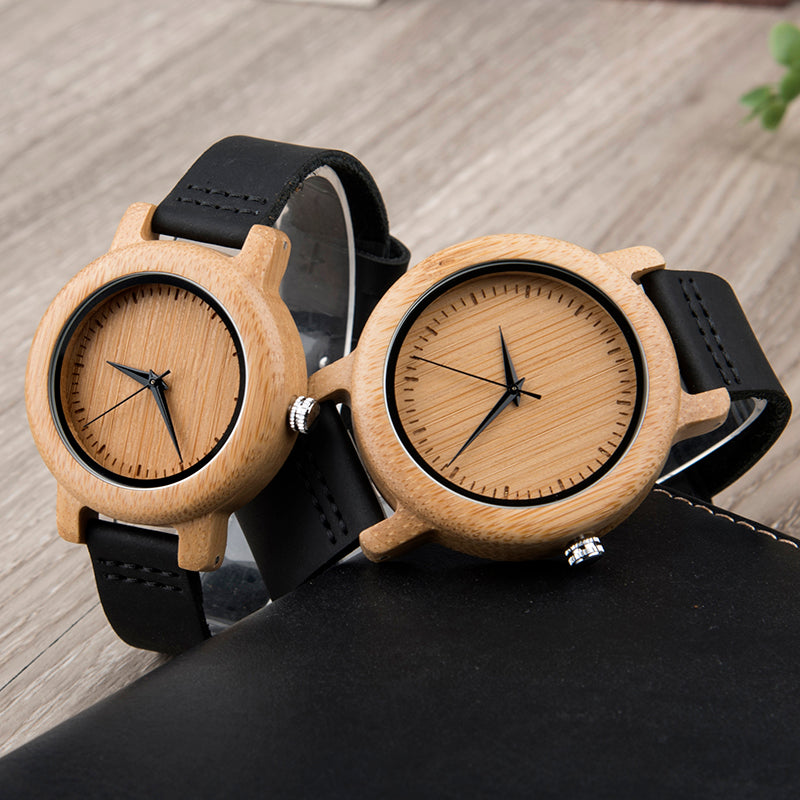 ZENBOO - Couple Watches Bamboo Watch