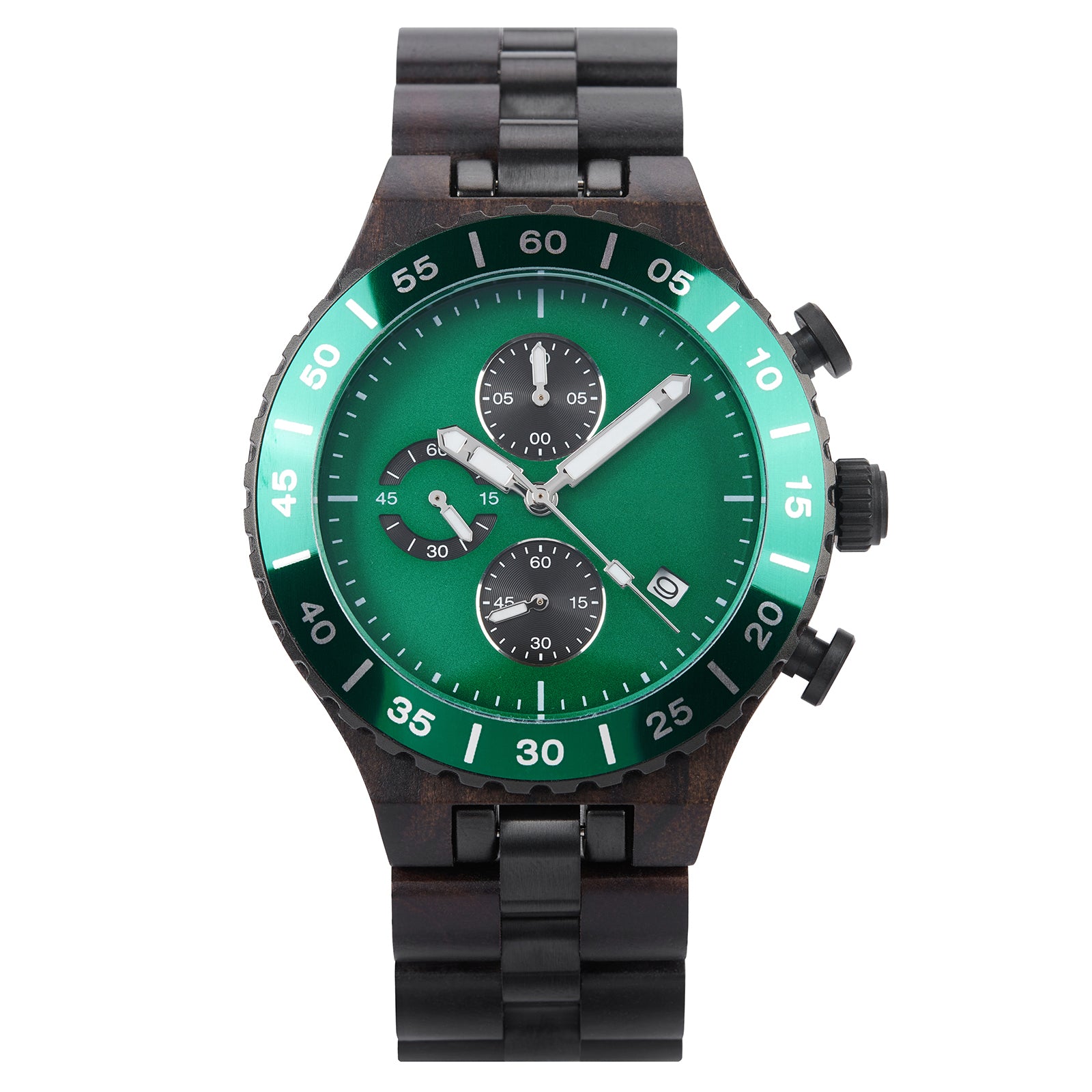 AEGIS - Men Wood Watch Chronograph