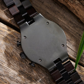 AEGIS - Men Wood Watch Chronograph
