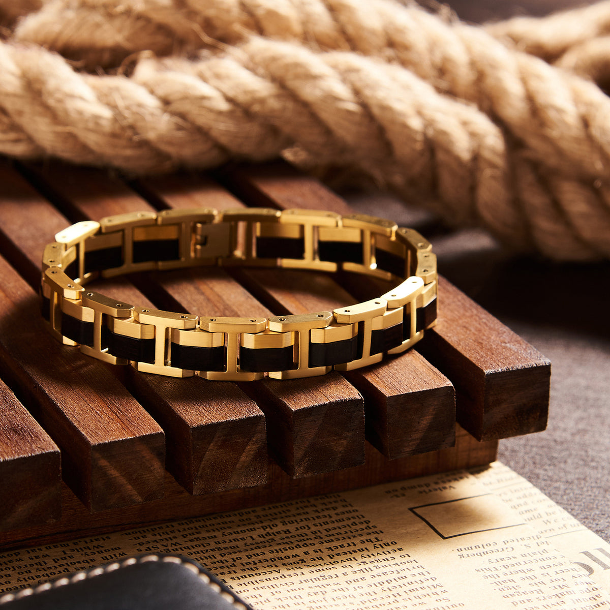 AETERNA - Unisex Wooden Bracelet