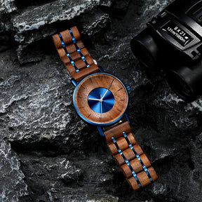COBALNUT - Men Wood Watch