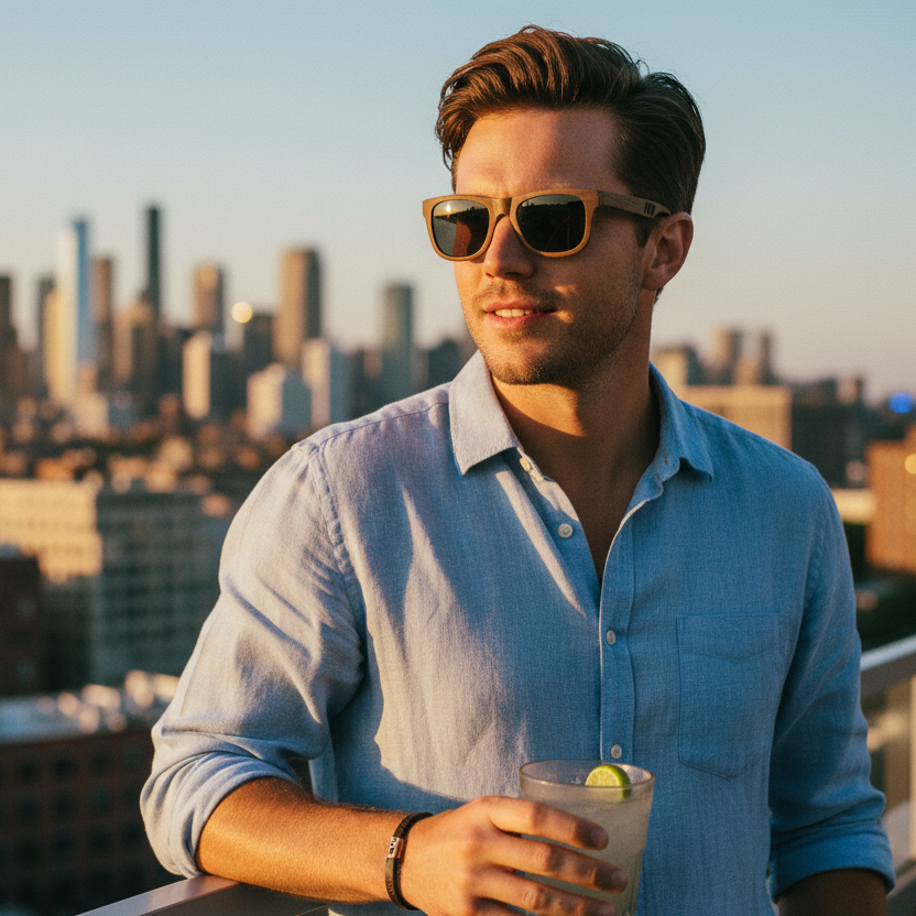 Rooftop Golden Hour