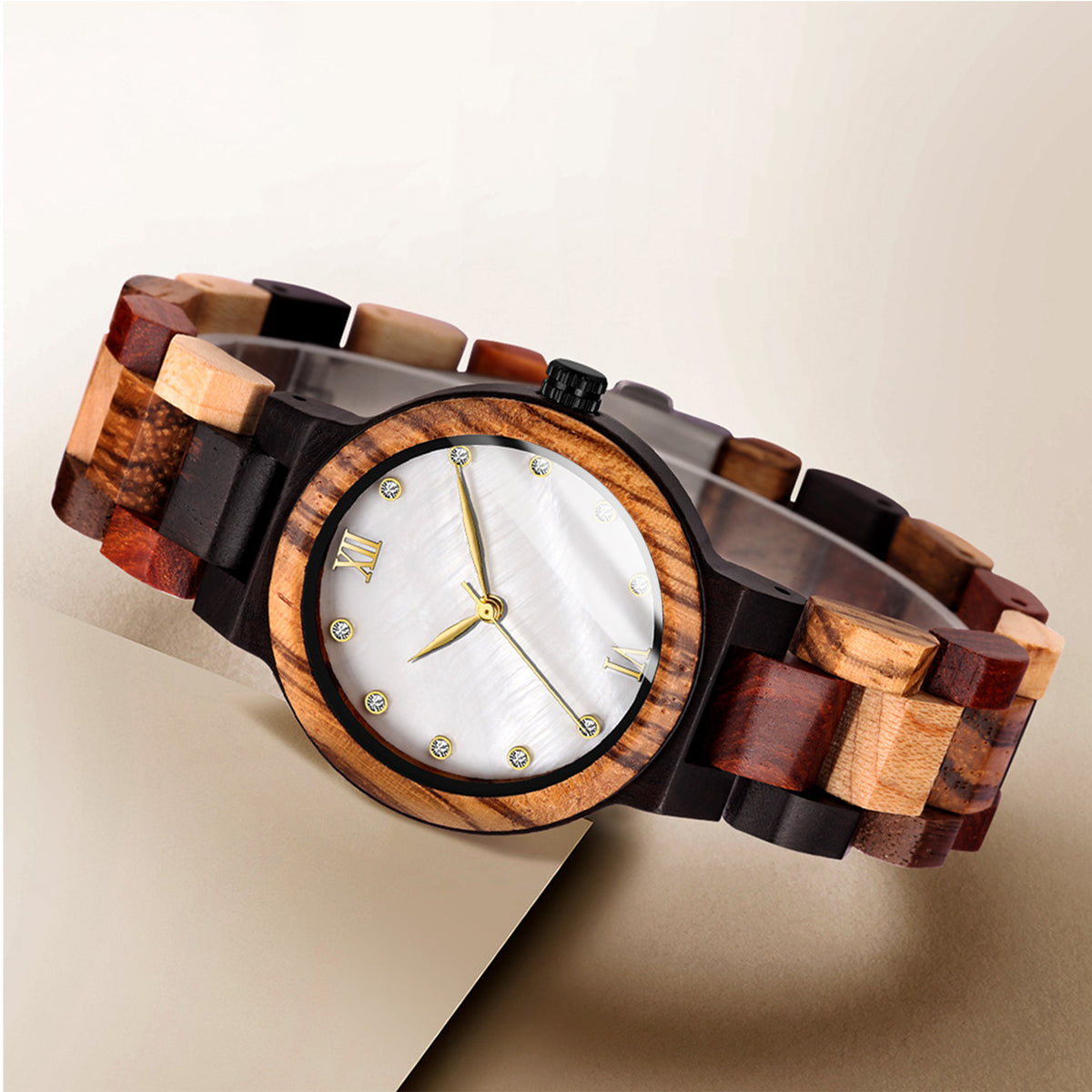 LUMINORAL - Women Wood Watch