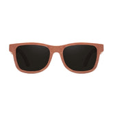 Black lens walnut sunglasses positive