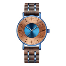 wood watch men wooden watch minimal watch walnut positive
