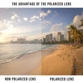 Advantage of polarized lens